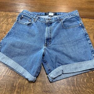Guess Blue Denim vintage Jean‎ shorts 90s sz 34 Q